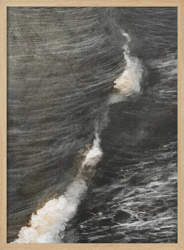 "Nine Thirty Wave" by Dan Hobday — Coastal Wall Art