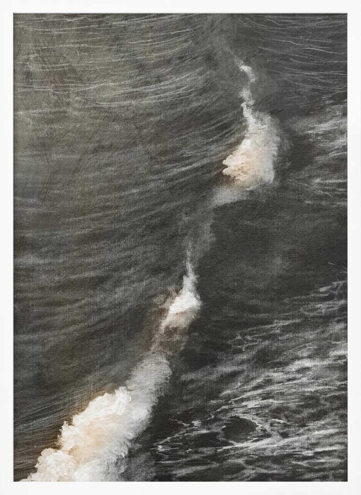 "Nine Thirty Wave" by Dan Hobday — Coastal Wall Art