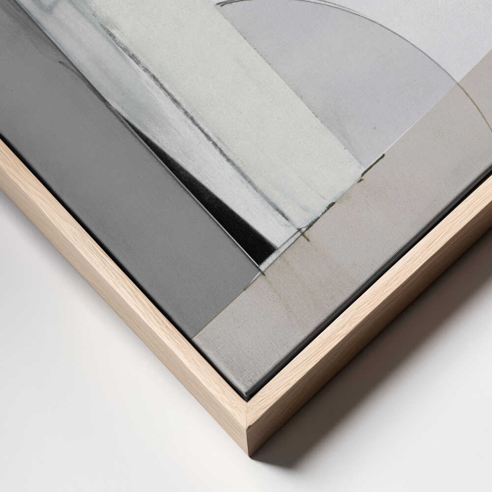 "Soft Neutral" by Dan Hobday — Abstract Wall Art
