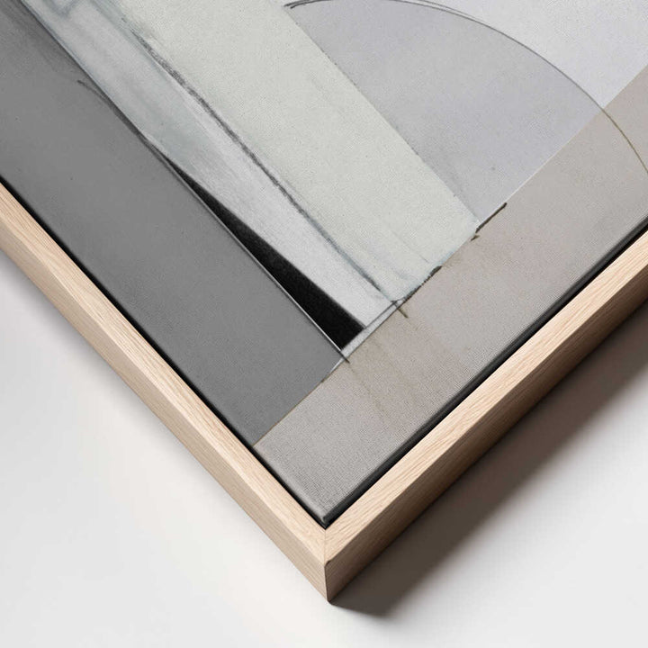 "Soft Neutral" by Dan Hobday — Abstract Wall Art