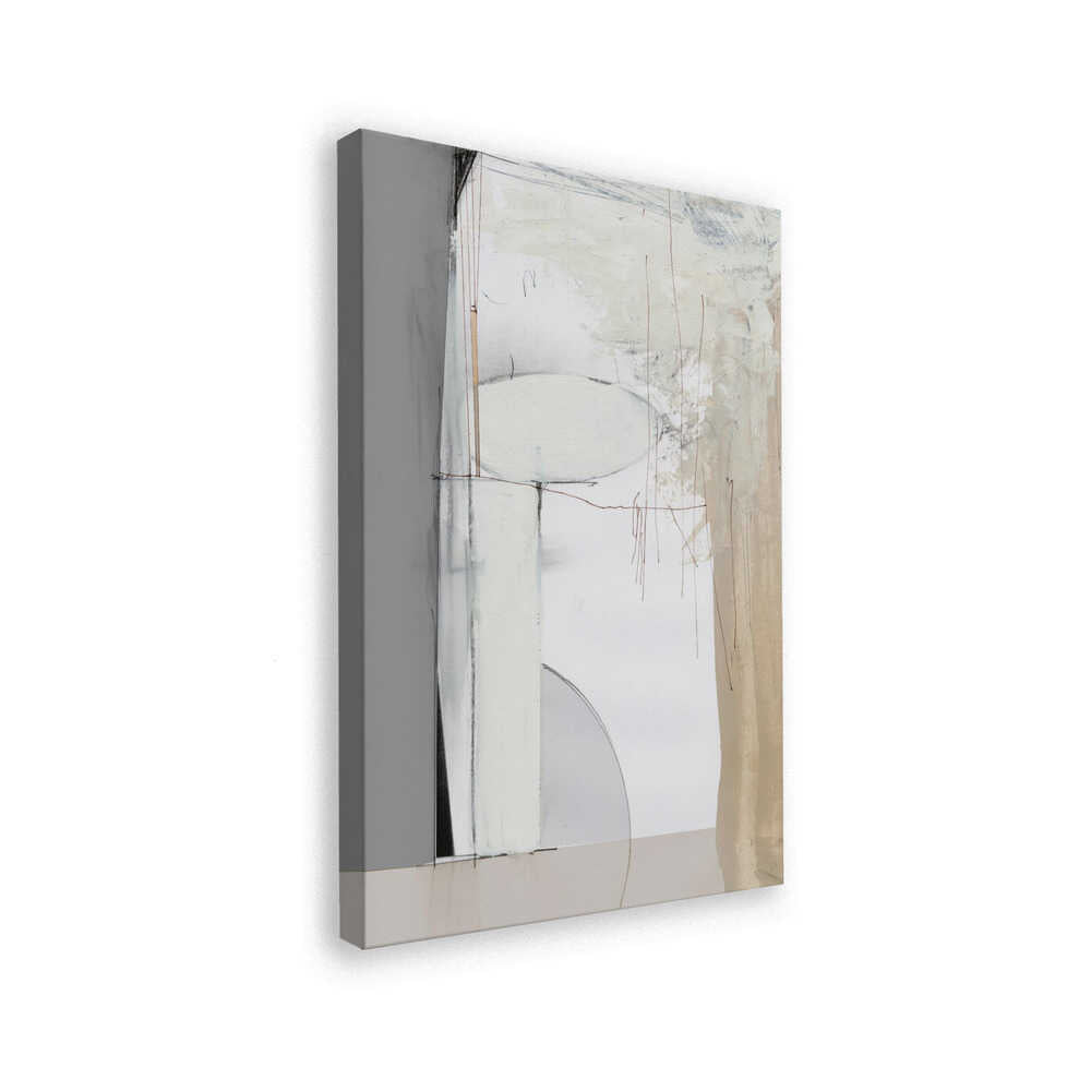 "Soft Neutral" by Dan Hobday — Abstract Wall Art