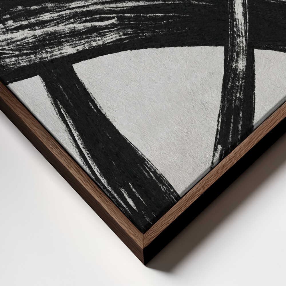 "Quiet Contrast" by Dan Hobday — Abstract Wall Art