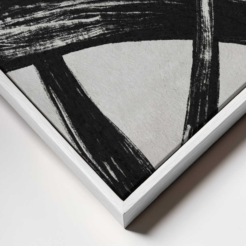 "Quiet Contrast" by Dan Hobday — Abstract Wall Art