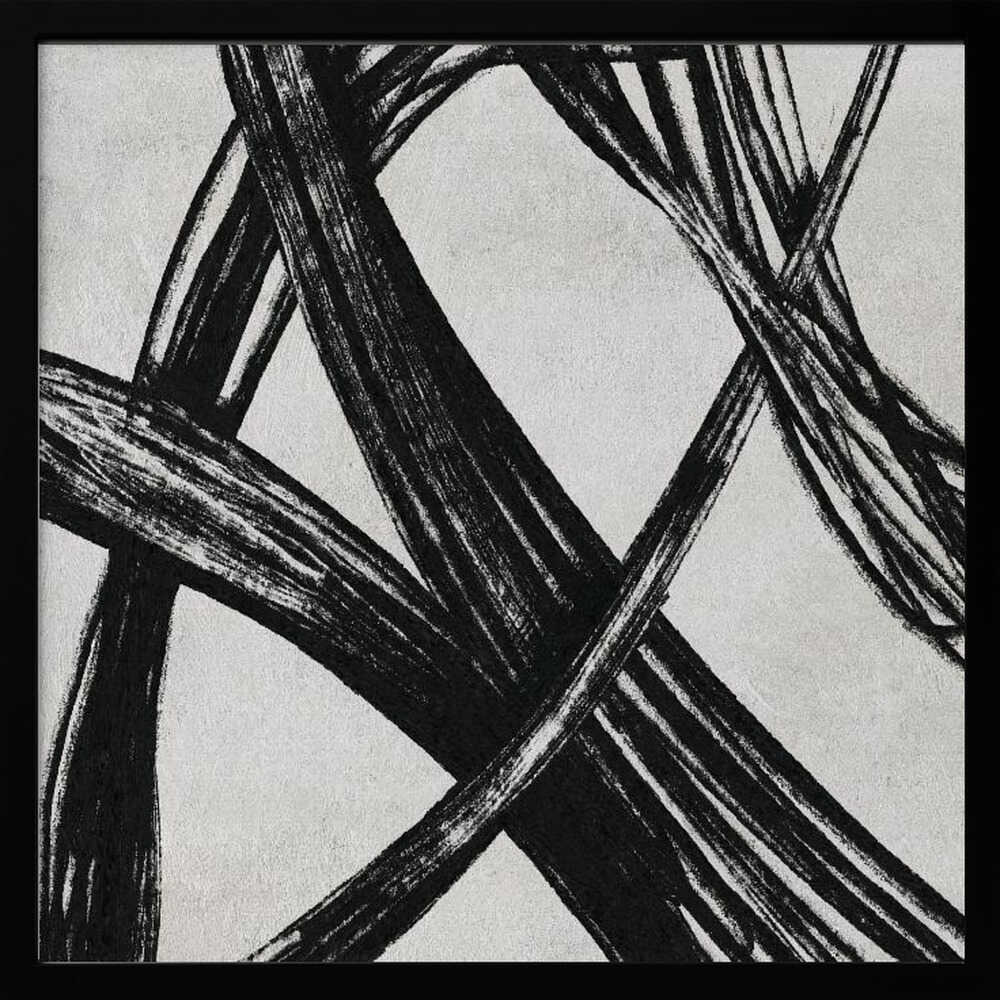 "Quiet Contrast" by Dan Hobday — Abstract Wall Art