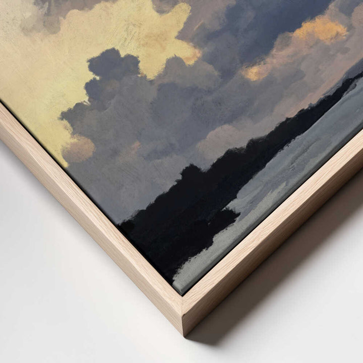 "Porthmeor Sunset" by Dan Hobday — Landscape Wall Art