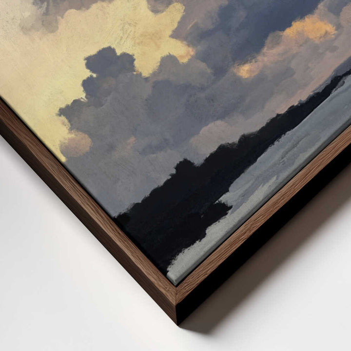 "Porthmeor Sunset" by Dan Hobday — Landscape Wall Art