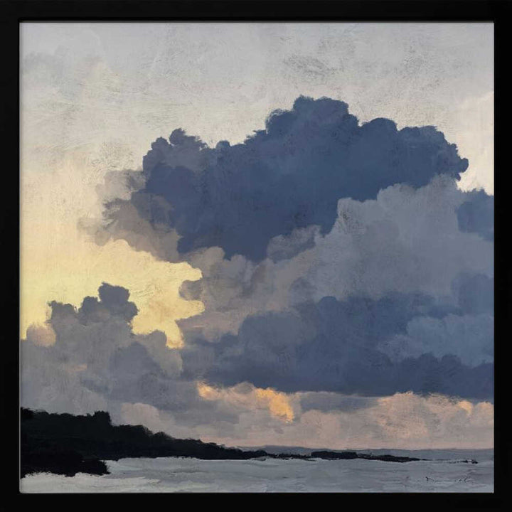 "Porthmeor Sunset" by Dan Hobday — Landscape Wall Art