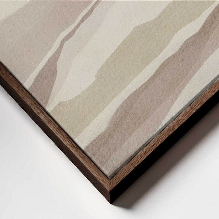 "Serene Desert Dunes" by Nikita Jariwala — Abstract Wall Art