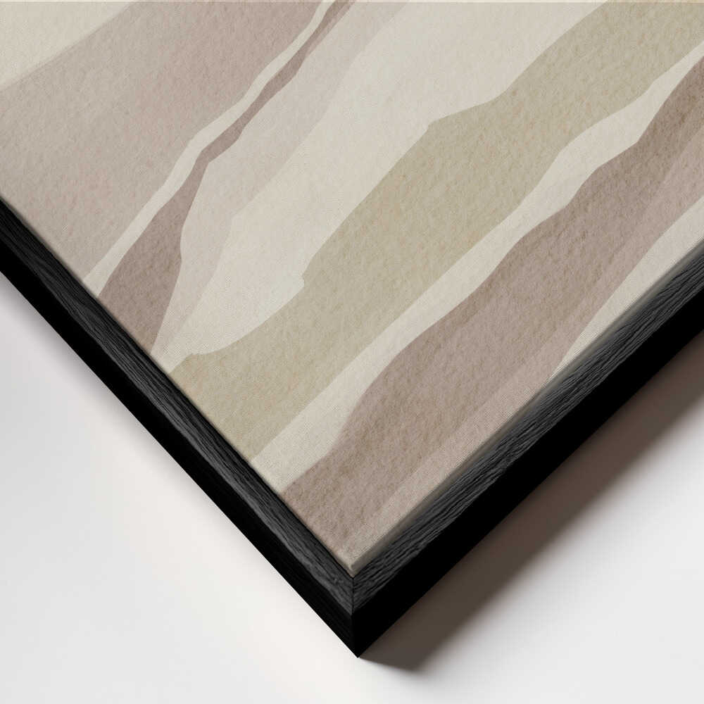"Serene Desert Dunes" by Nikita Jariwala — Abstract Wall Art