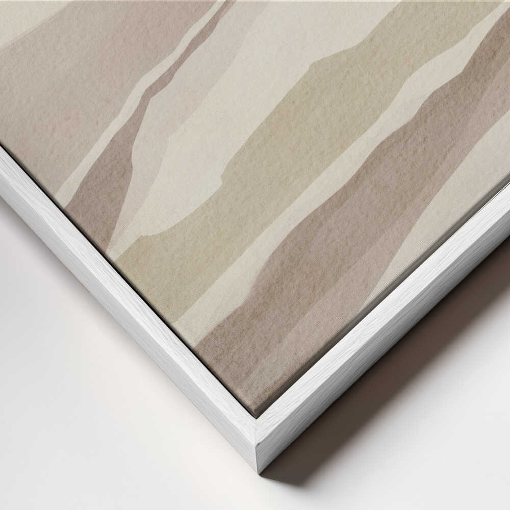 "Serene Desert Dunes" by Nikita Jariwala — Abstract Wall Art
