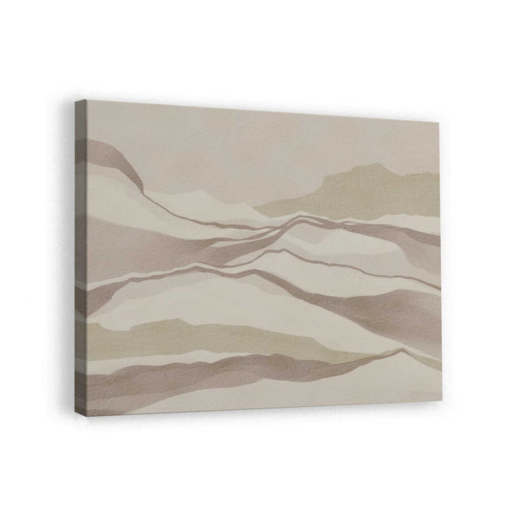 "Serene Desert Dunes" by Nikita Jariwala — Abstract Wall Art