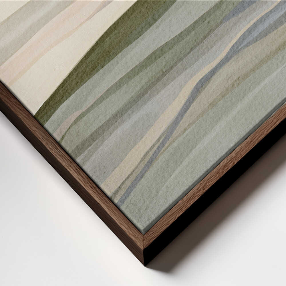 "Serene Rolling Hills" by Nikita Jariwala — Landscape Wall Art