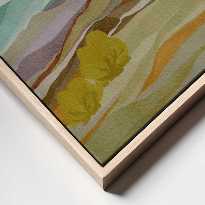 "Layered Mountain Landscape" by Nikita Jariwala — Landscape Wall Art
