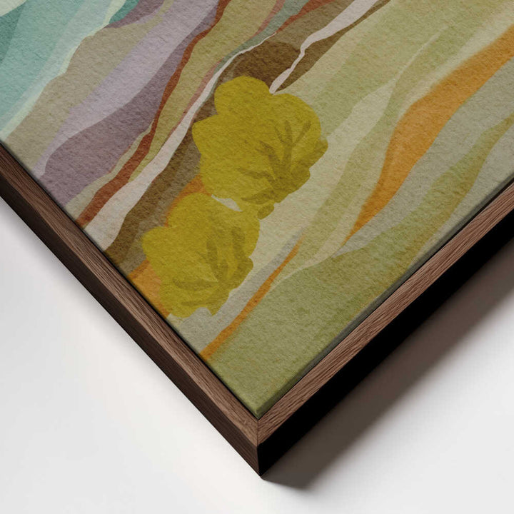 "Layered Mountain Landscape" by Nikita Jariwala — Landscape Wall Art