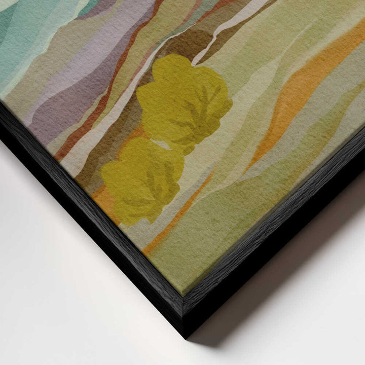 "Layered Mountain Landscape" by Nikita Jariwala — Landscape Wall Art