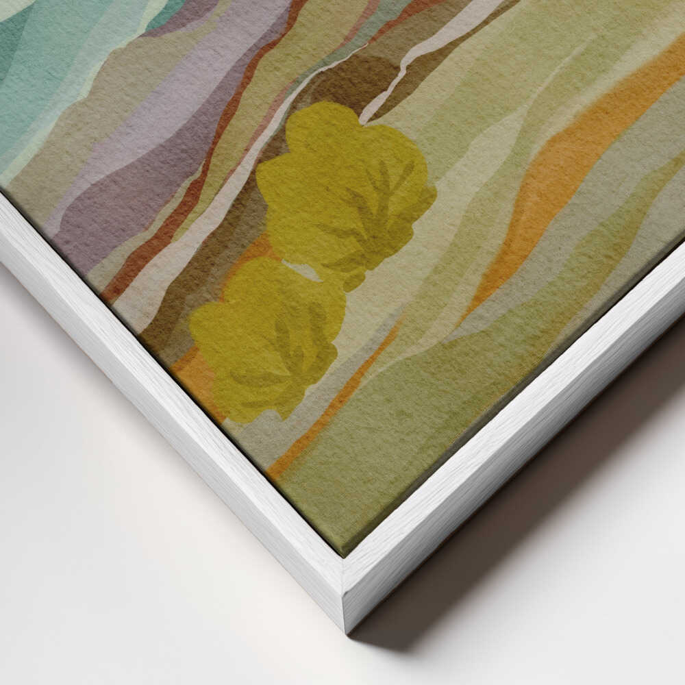 "Layered Mountain Landscape" by Nikita Jariwala — Landscape Wall Art