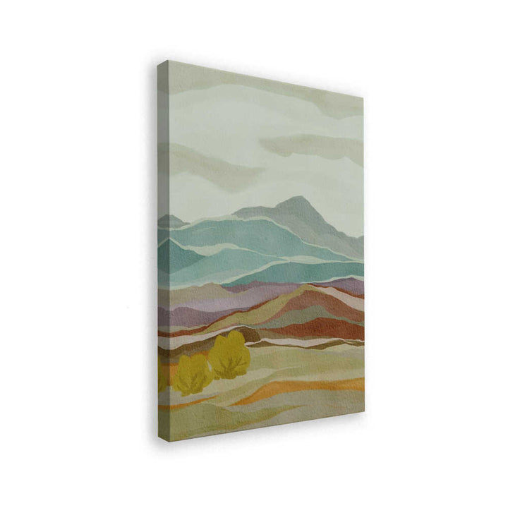 "Layered Mountain Landscape" by Nikita Jariwala — Landscape Wall Art