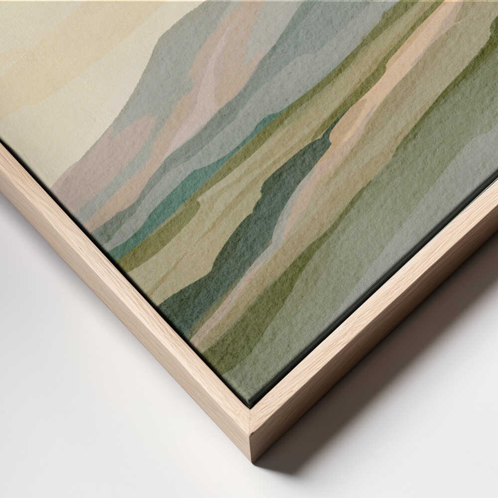 "Muted Mountain Landscape No. 3" by Nikita Jariwala — Landscape Wall Art