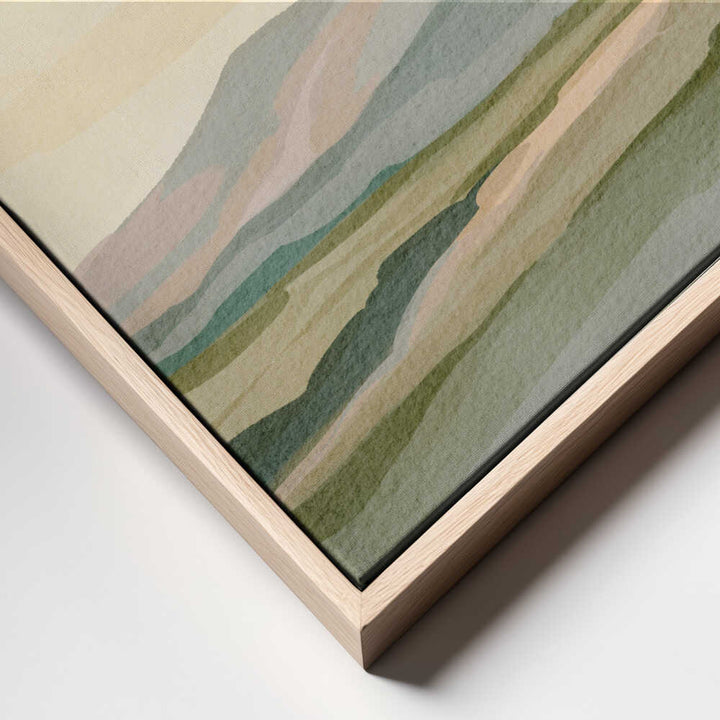 "Muted Mountain Landscape No. 3" by Nikita Jariwala — Landscape Wall Art