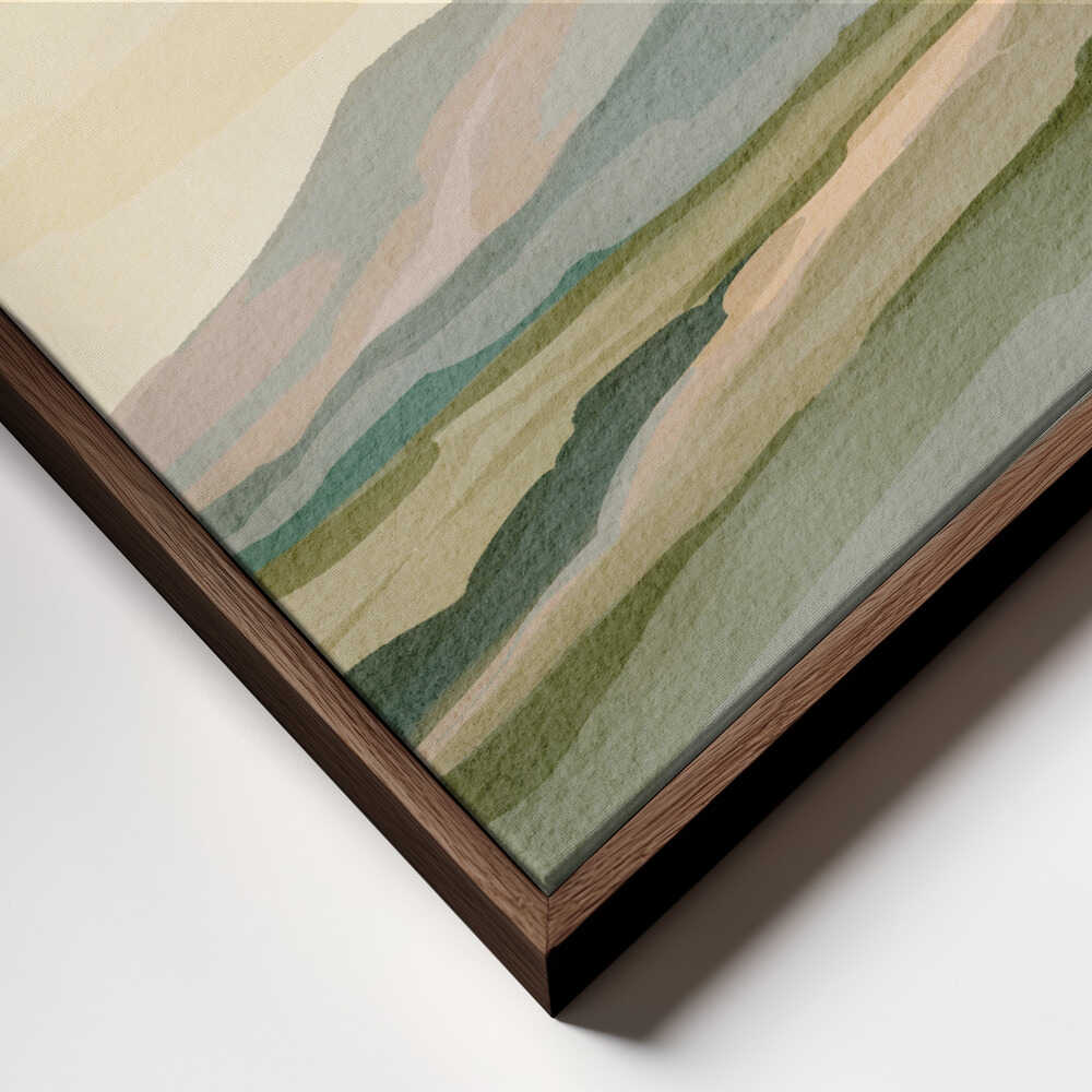 "Muted Mountain Landscape No. 3" by Nikita Jariwala — Landscape Wall Art