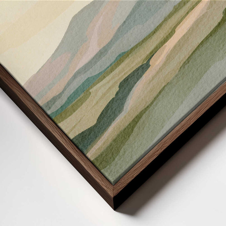 "Muted Mountain Landscape No. 3" by Nikita Jariwala — Landscape Wall Art