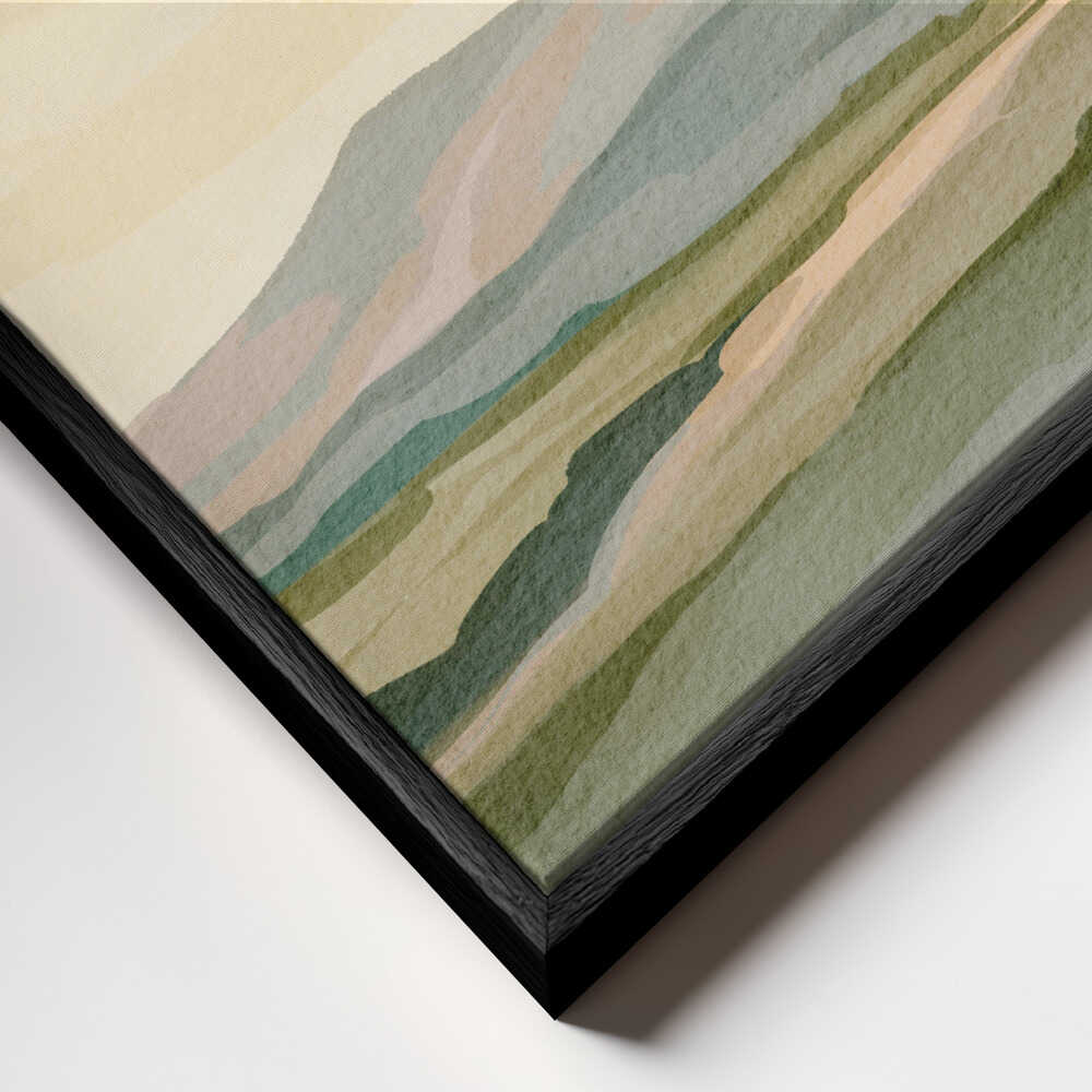 "Muted Mountain Landscape No. 3" by Nikita Jariwala — Landscape Wall Art