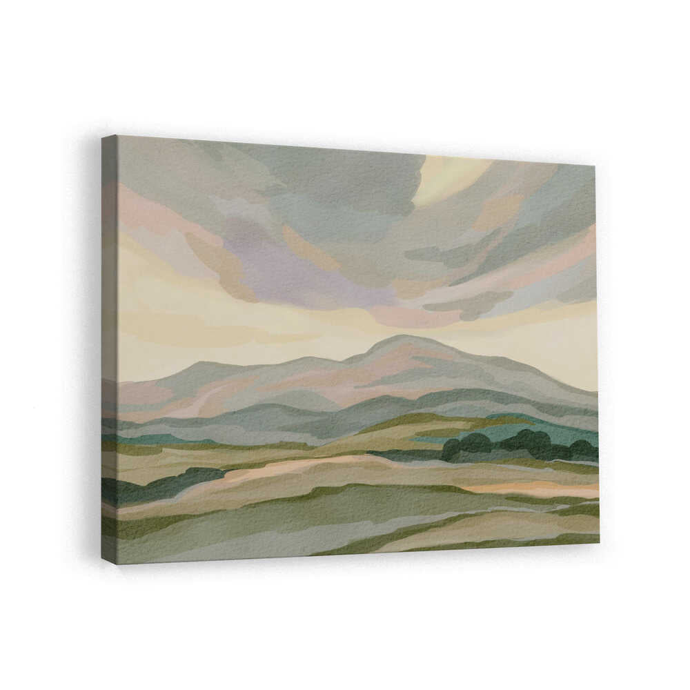 "Muted Mountain Landscape No. 3" by Nikita Jariwala — Landscape Wall Art
