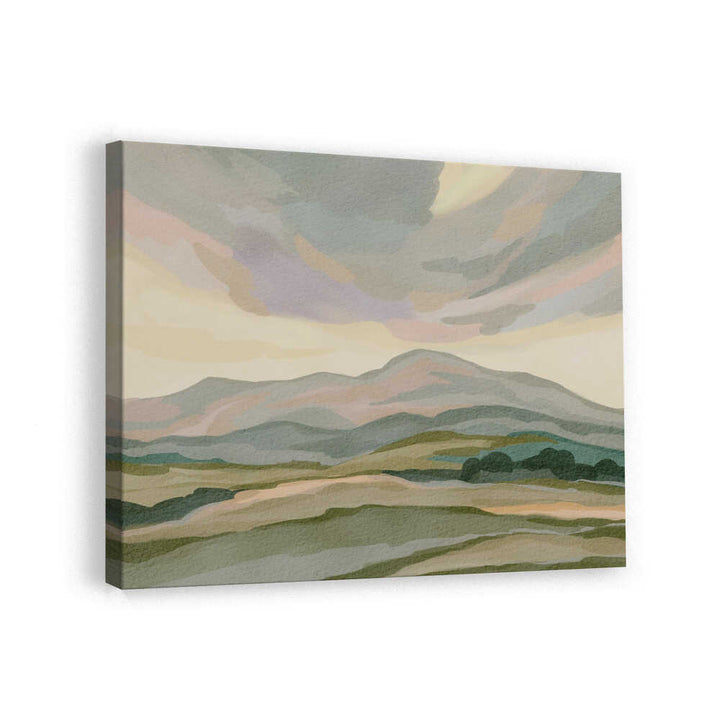 "Muted Mountain Landscape No. 3" by Nikita Jariwala — Landscape Wall Art