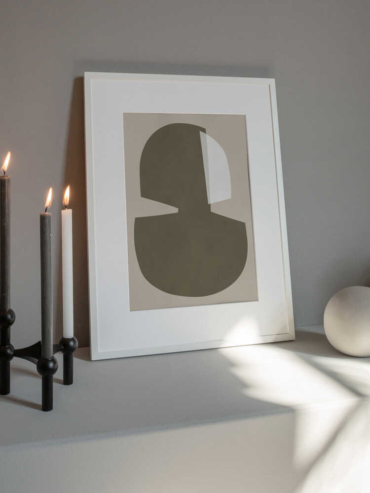 Modern Olive Silhouette