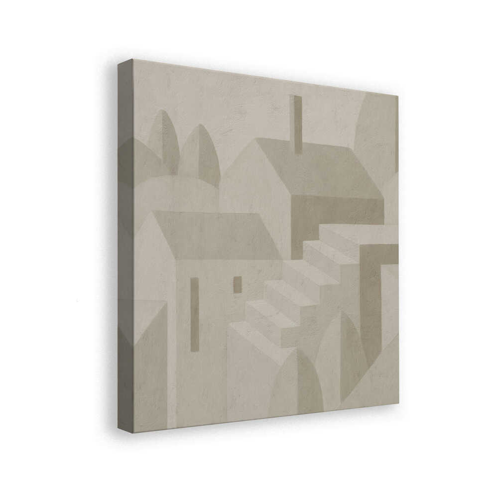 "Subtle Town" by Dan Hobday — Architecture Wall Art