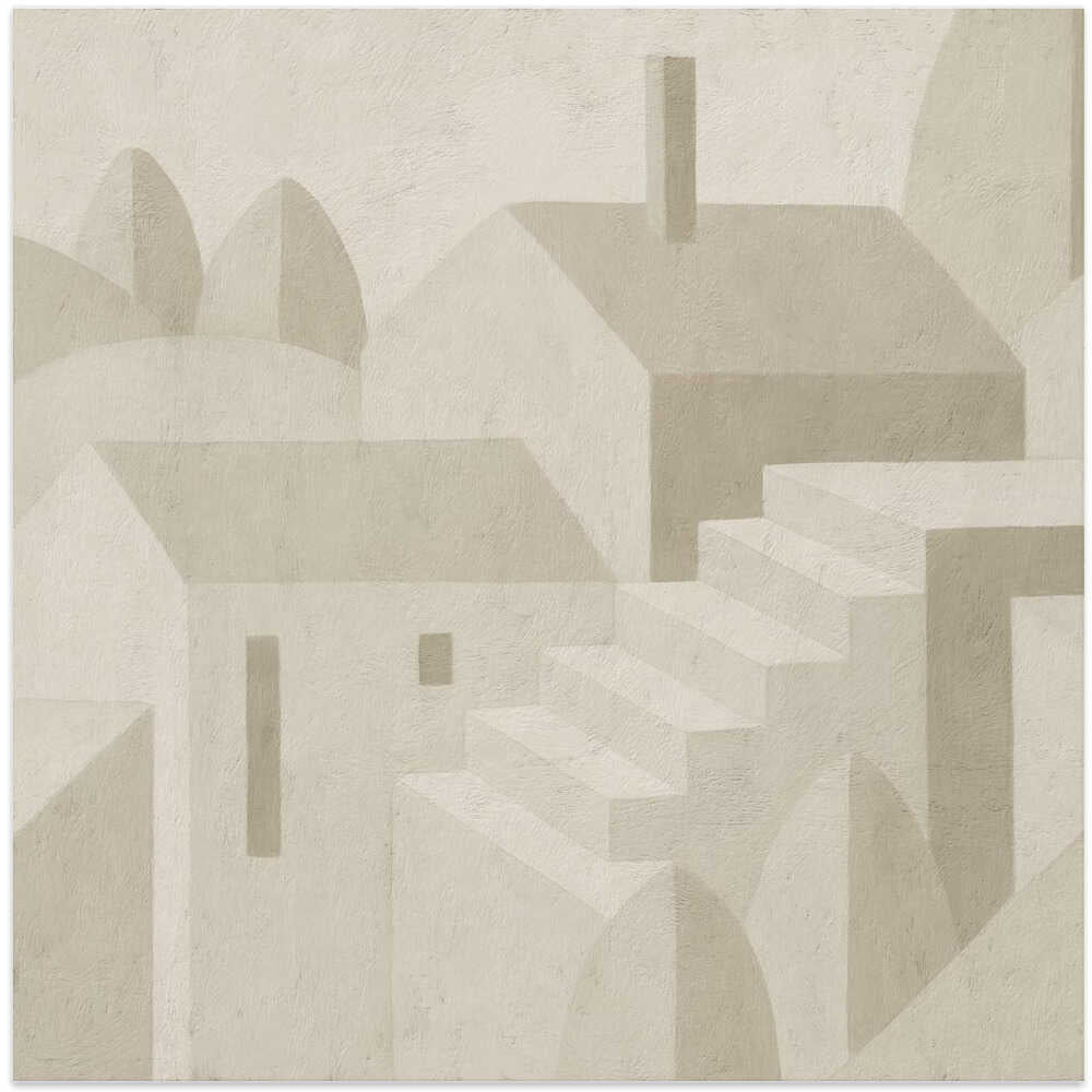 "Subtle Town" by Dan Hobday — Architecture Wall Art