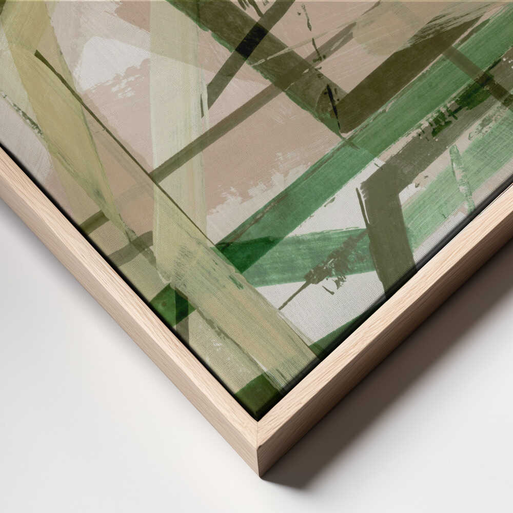 Layered Geometric Brushstrokes