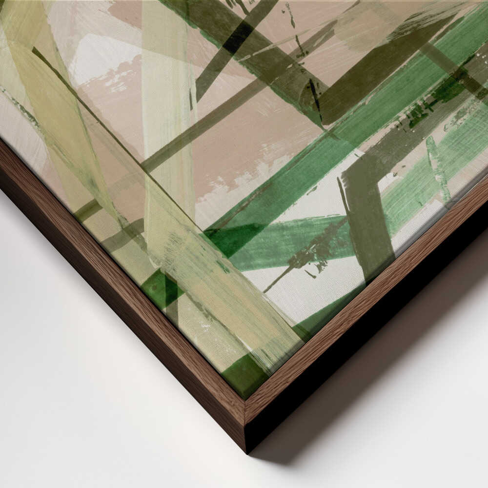 Layered Geometric Brushstrokes
