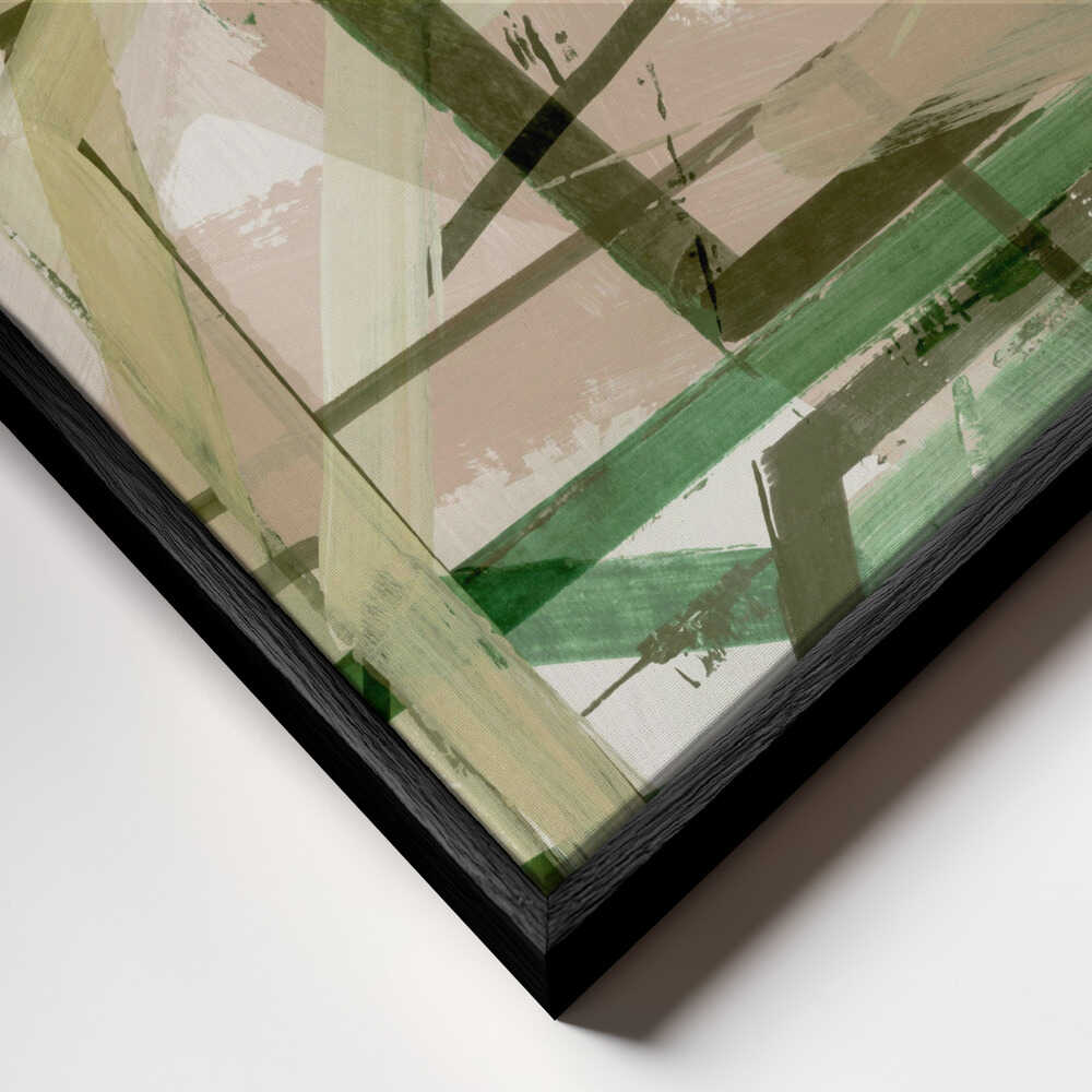 Layered Geometric Brushstrokes