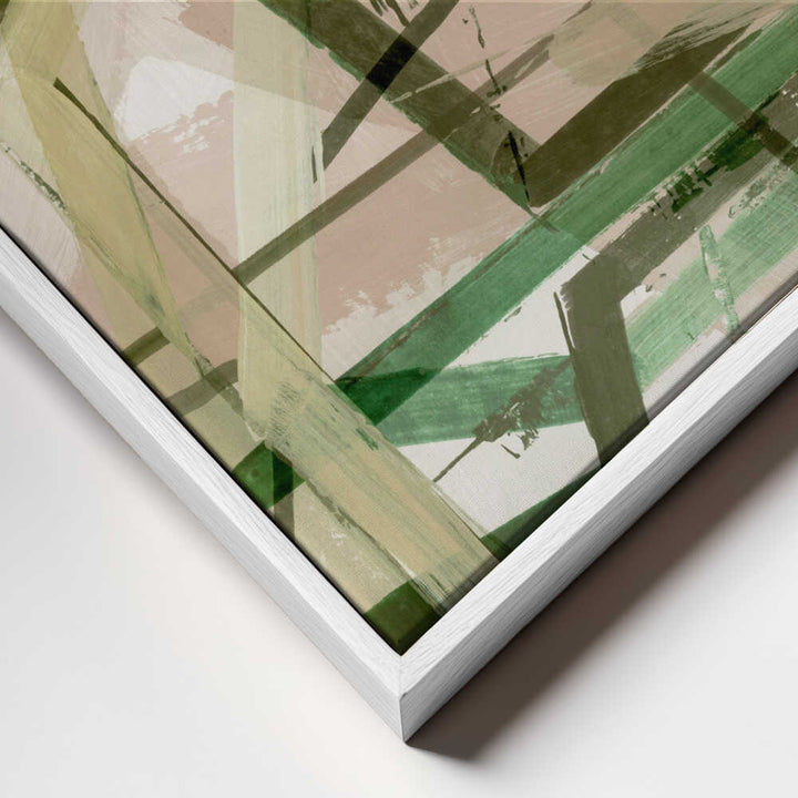 Layered Geometric Brushstrokes