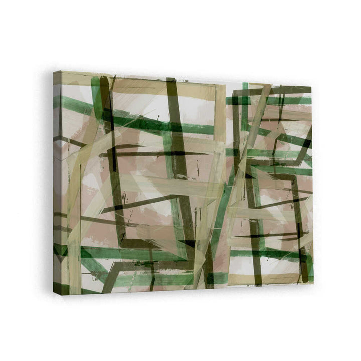 Layered Geometric Brushstrokes