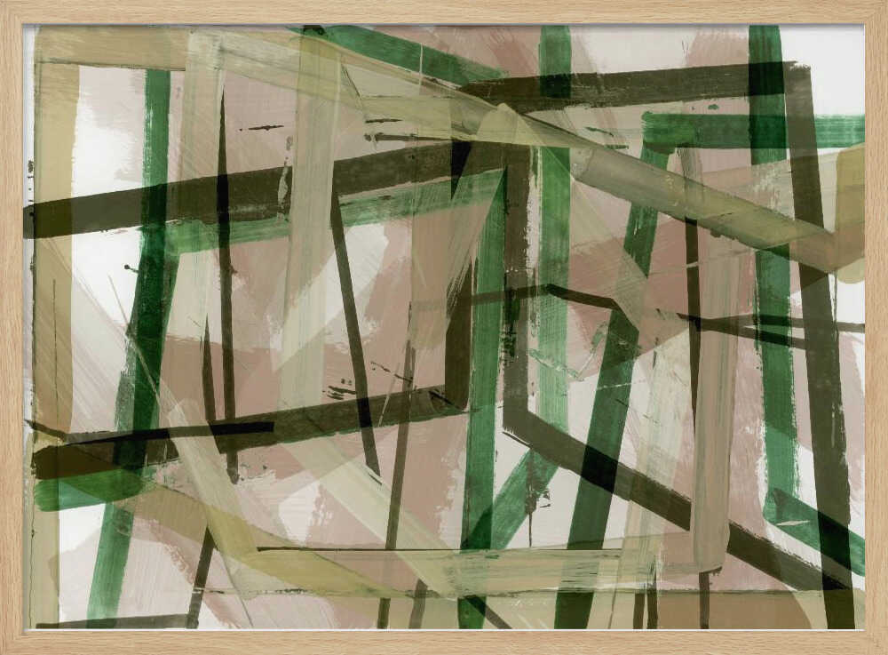 Layered Geometric Abstract