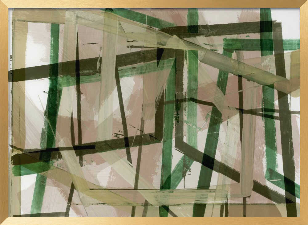 Layered Geometric Abstract