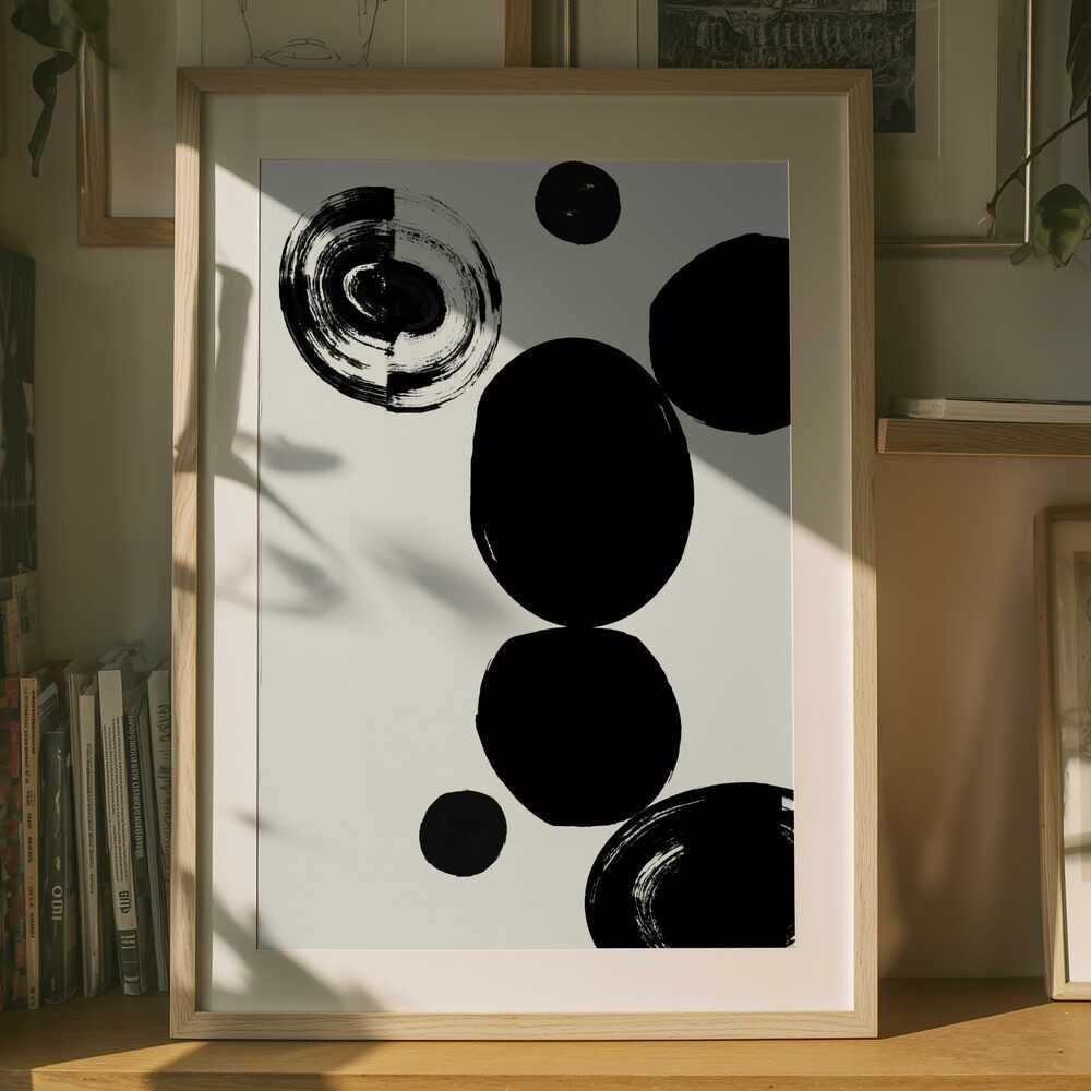 Abstract Black Forms
