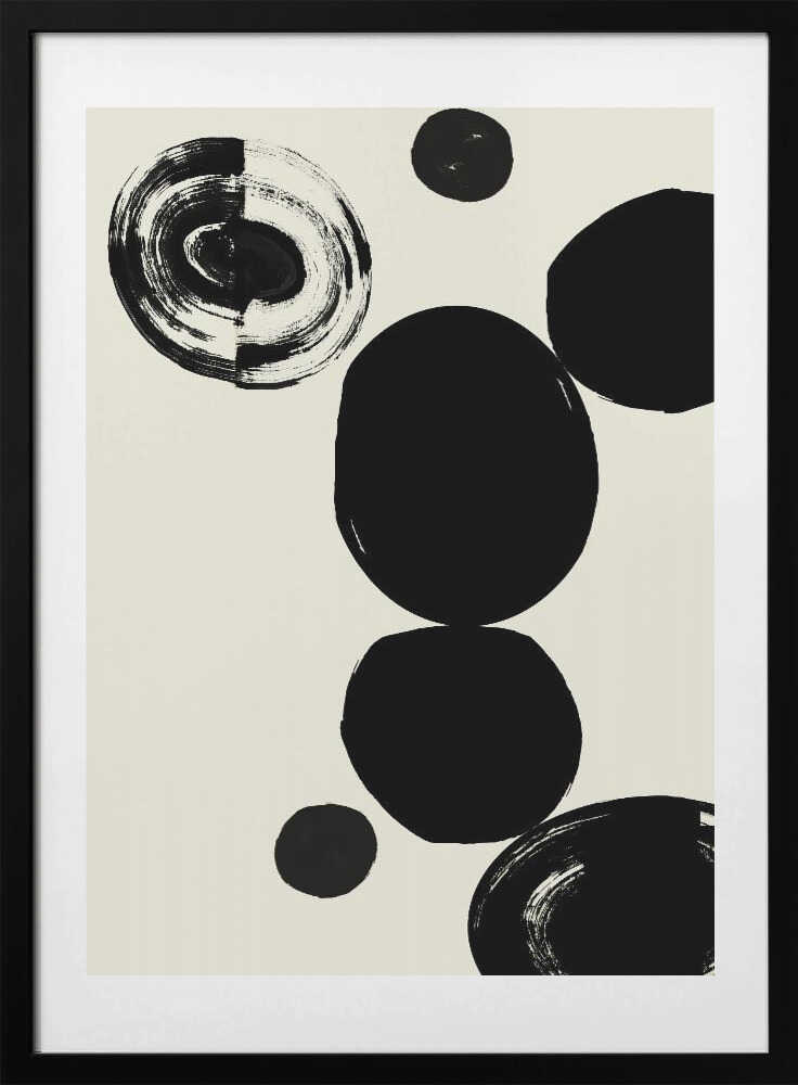 Abstract Black Forms
