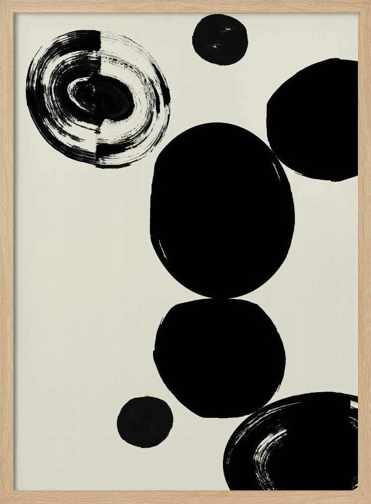 Abstract Black Forms