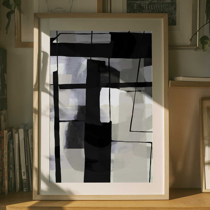Monochrome Abstract Forms