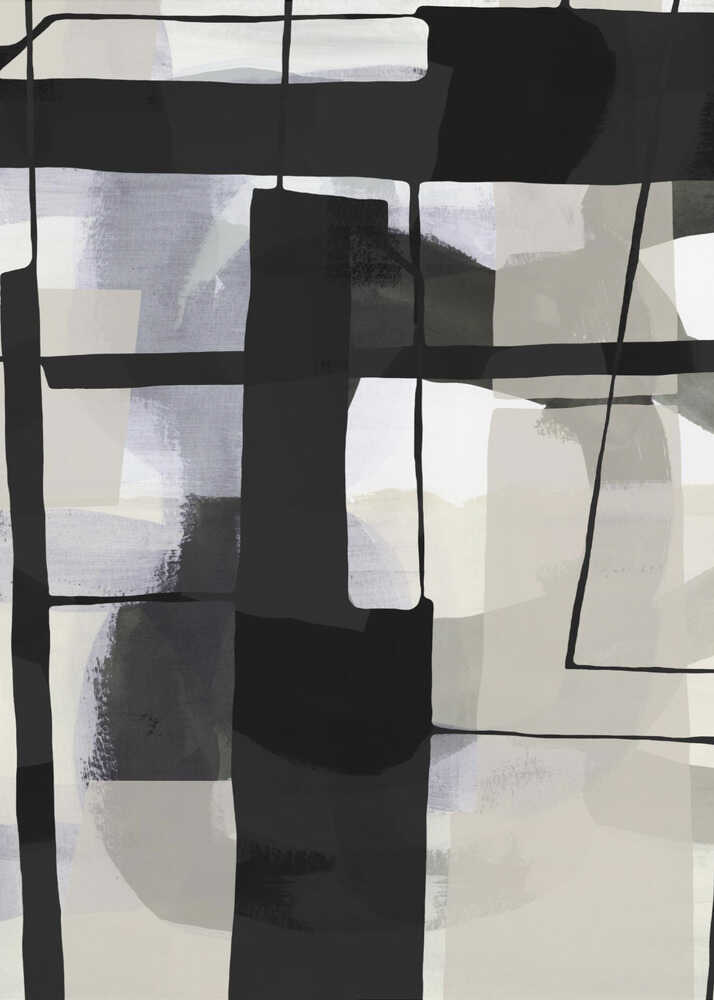 Monochrome Abstract Forms