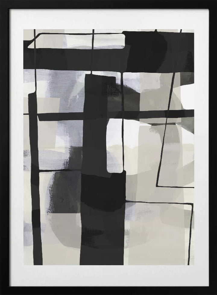 Monochrome Abstract Forms