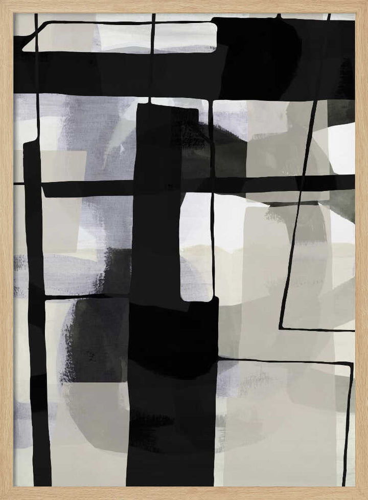 Monochrome Abstract Forms