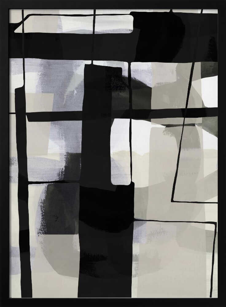 Monochrome Abstract Forms