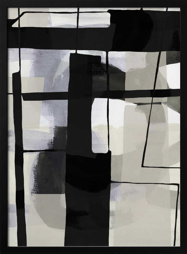 Monochrome Abstract Forms