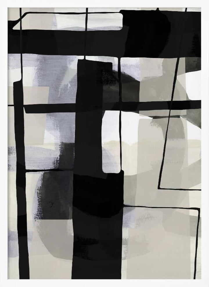 Monochrome Abstract Forms
