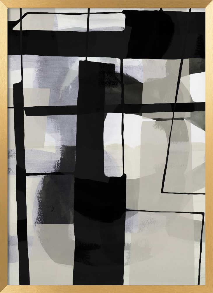 Monochrome Abstract Forms