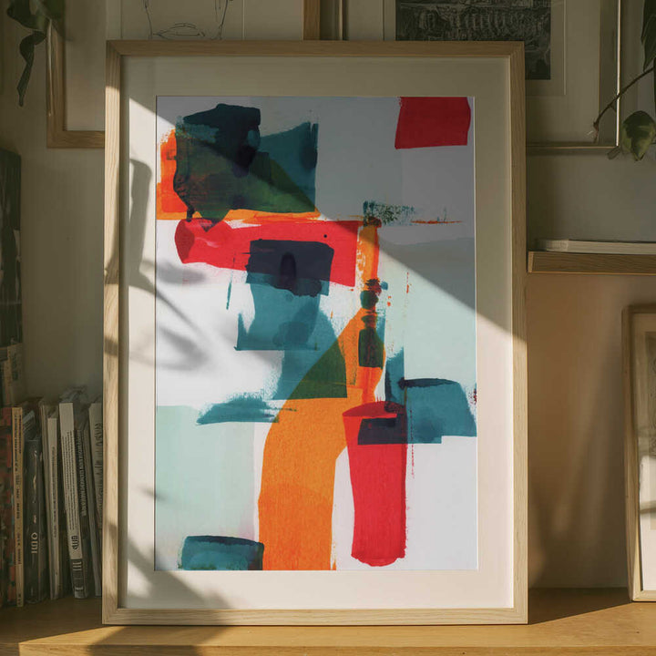 Vibrant Geometric Layers